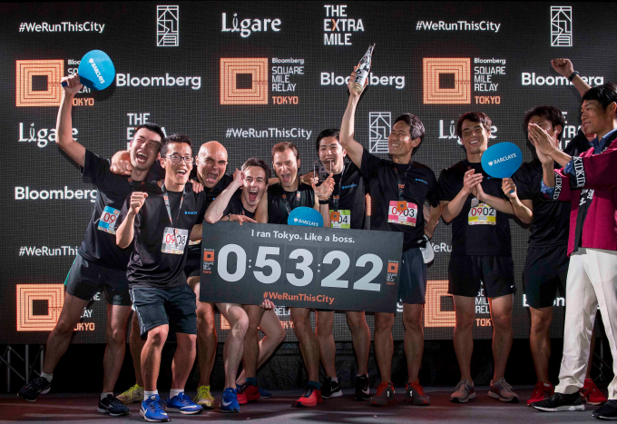 Bloomberg Square Mile Relay 2018 - Tokyo