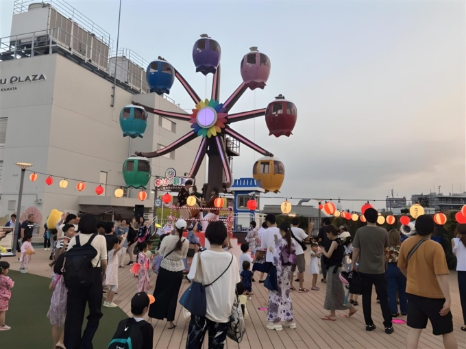 「かまたえん 空祭り 2024」の様子
