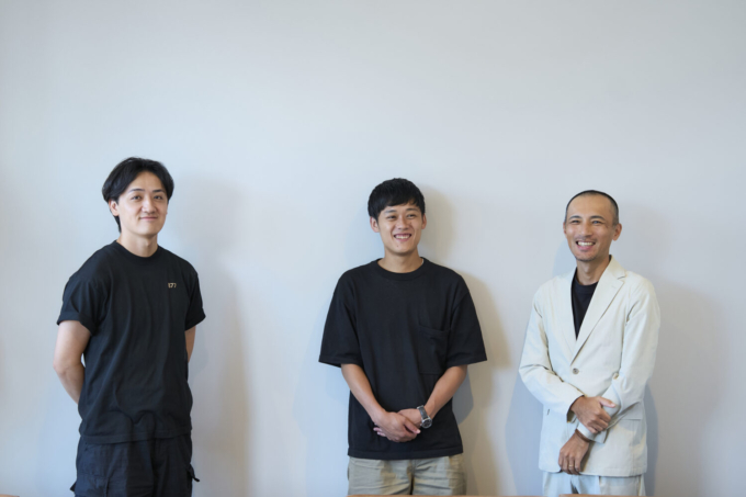 サニーサイドアップの子育て中&プレパパの3名