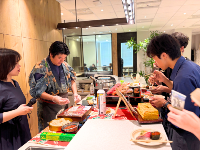 株式会社超楽はるみちさまのサービスの様子