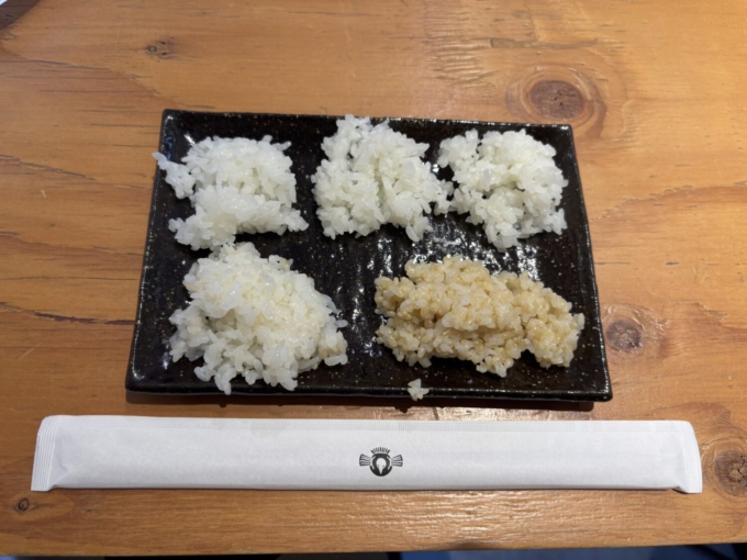 AKOMEYA TOKYOのお米の「利きの会」の贅沢な食べ比べセット5種類