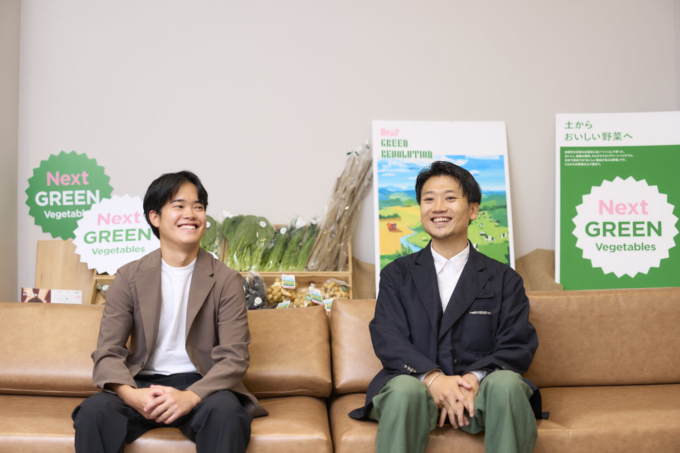 株式会社BG COO 久保田龍星さんとサニーサイドアップ 1局 リーダー 俊成和東