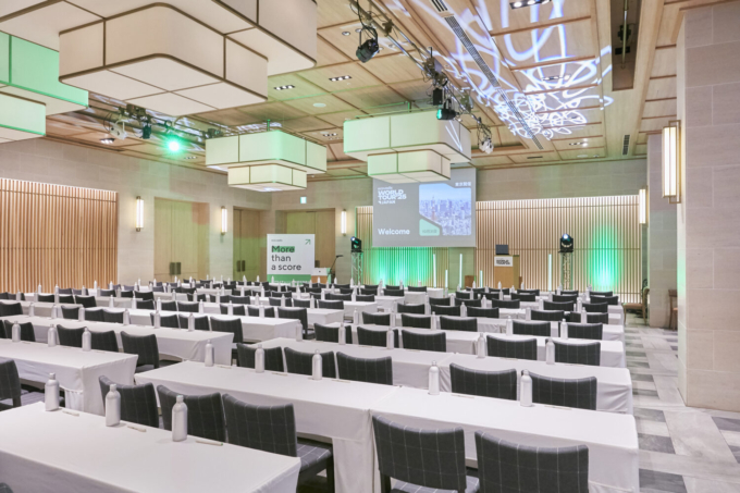 「EcoVadis」が主催するパネルディスカッションの会場