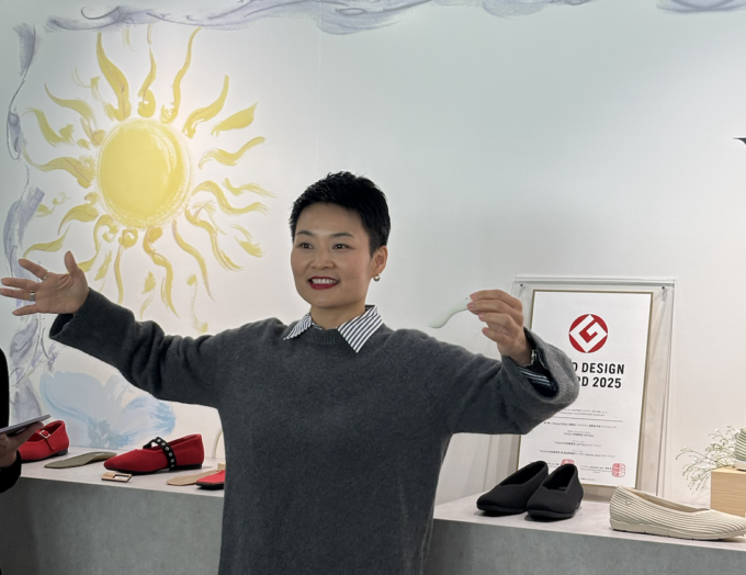 VIVAIA共同創業者でありシューズ商品部責任者でもあるMarina Chan氏