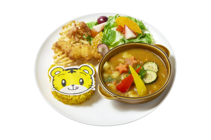 「キッズプレート & Shimajiro」