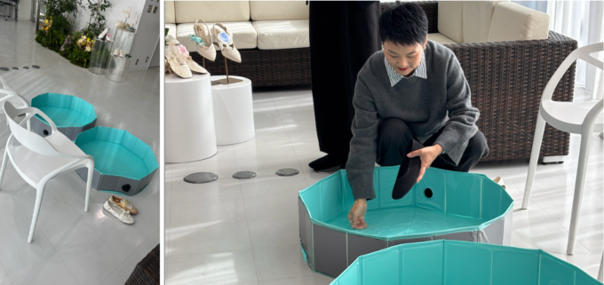 VIVAIA 2026SSコレクション発表会の様子