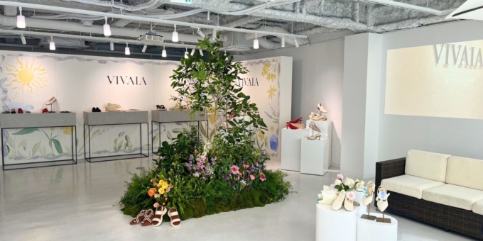 VIVAIA 2026SSコレクション発表会の様子