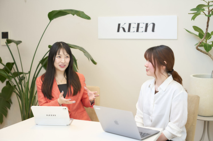 KEEN株式会社代表 小倉さんとサニーサイドアップ 平井